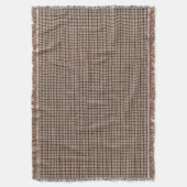 Rustikale Korbdecke Muster braun Blanken Decke (Vorderseite Vertikal)