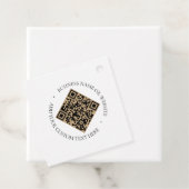 Rustikale Kraft Moderne, stilvoll Beruflich Geschenkanhänger (Beispiel)