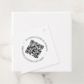 Rustikale Kraft Moderne Stylische Professionelle Geschenkanhänger (Beispiel)