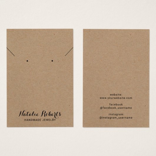 Rustikale Kraft-Schmuck-Erreger (Vorne & Hinten)