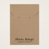 Rustikale Kraft-Schmuck-Erreger (Vorderseite)