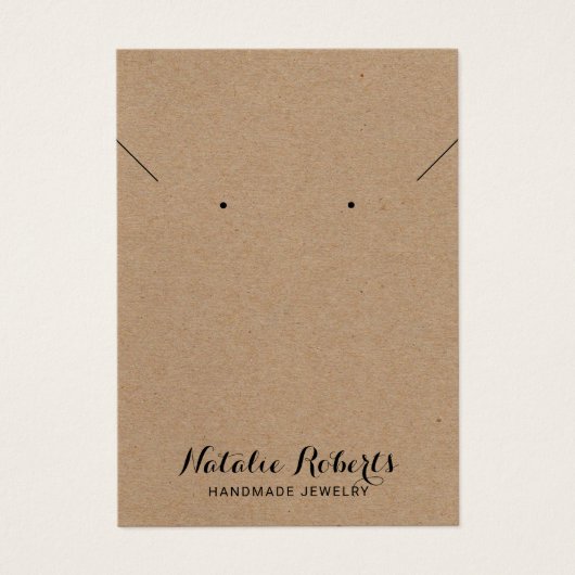 Rustikale Kraft-Schmuck-Erreger (Vorderseite)