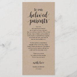 Rustikale Kraft, Schwarze Platzierung Dankeschön K Programm