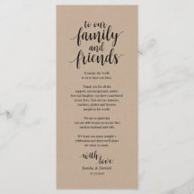 Rustikale Kraft, Schwarze Platzierung Dankeschön K