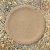 Rustikale Kraft Simple Stylish Boho Pappteller