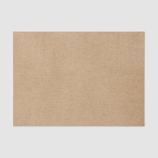 Rustikale Kraft Simple Stylish Boho Seidenpapier (Vorderseite)