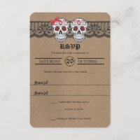 Rustikale Kraft- & Spitzenzuckerskulpturen RSVP-Ka