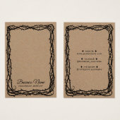 Rustikale Kraft Thorn Vine Schmuck Ohrring Display (Vorne & Hinten)