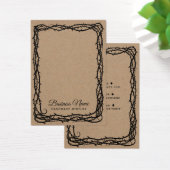 Rustikale Kraft Thorn Vine Schmuck Ohrring Display (Schreibtisch)