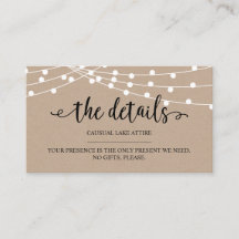 Rustikale Kraftsacklampen, Unsere Details, Website