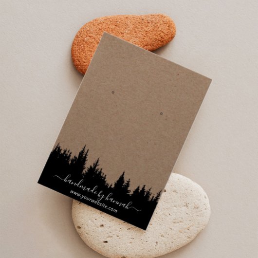 Rustikale Kraftwald-Handarbeit