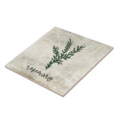 Rustikale Kräuter Rosemary Farmhouse Fliese (Seite)