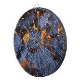 Rustikale kroatische Stone Wall Fotografie Dartscheibe (Vorderseite rechts)