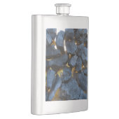 Rustikale kroatische Stone Wall Fotografie Flachmann (Rechts)