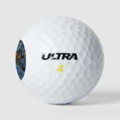 Rustikale kroatische Stone Wall Fotografie Golfball (Logo)