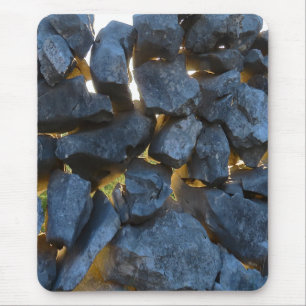 Rustikale kroatische Stone Wall Fotografie Mousepad