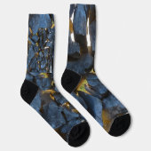 Rustikale kroatische Stone Wall Fotografie Socken (Rechts)