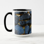 Rustikale kroatische Stone Wall Fotografie Tasse (Links)