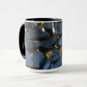 Rustikale kroatische Stone Wall Fotografie Tasse (Vorderseite Links)