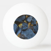 Rustikale kroatische Stone Wall Fotografie Tischtennisball (Rückseite)