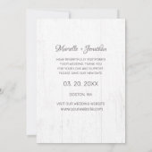 Rustikale Kuh Skull Boho Bloral Rosa Aquarell Save The Date (Rückseite)