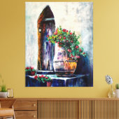 Rustikale Kunst Leinwanddruck (Insitu (Wohnzimmer))