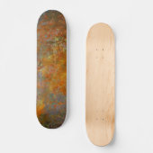 Rustikale Kunstfertigkeit Inspiriert Skateboard (Vorderseite)