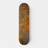 Rustikale Kunstfertigkeit Inspiriert Skateboard (Vorne)