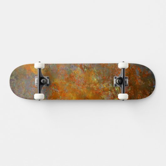 Rustikale Kunstfertigkeit Inspiriert Skateboard (Horizontal)