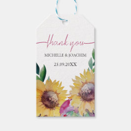 Rustikale künstlerische Sonnenblumen Kunst, Dichtu Geschenkanhänger