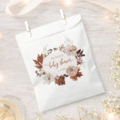 Rustikale Kürbisbrunnendusche Geschenktütchen (Ausgeschnitten)