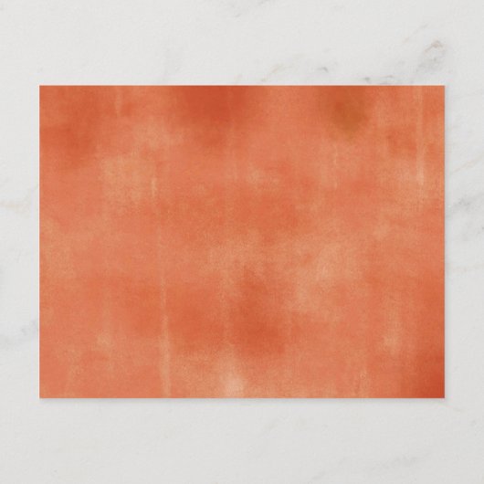 Rustikale Kürbisgewächse Begleitkarte (Rückseite)