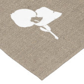 Rustikale Kurzer Tischläufer (Ecke)