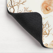 Rustikale Küste - Muscheln, Starfish, Riff (14) Mousepad (Ecke)