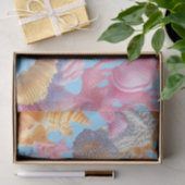 Rustikale Küste - Muscheln, Starfish, Riff (18) Seidenpapier (Geschenk)