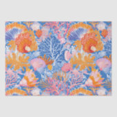 Rustikale Küste - Muscheln, Starfish, Riff (19) Seidenpapier (Vorderseite)