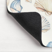 Rustikale Küste - Muscheln, Starfish, Riff (21) Mousepad (Ecke)