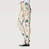 Rustikale Küste - Muscheln, Starfish, Riff (24) Leggings (Links)