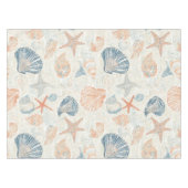 Rustikale Küste - Muscheln, Starfish, Riff (25) Tischdecke (Vorderseite (Horizontal))