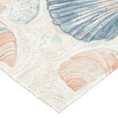 Rustikale Küste - Muscheln, Starfish, Riff (25) Tischdecke (Schrägansicht)