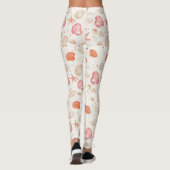 Rustikale Küste - Muscheln, Starfish, Riff (28) Leggings (Rückseite)