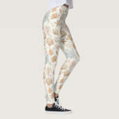 Rustikale Küste - Muscheln, Starfish, Riff (32) Leggings (Rechts)