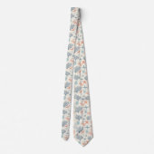 Rustikale Küste - Muscheln, Starfish, Riff (35) Krawatte (Rückseite)