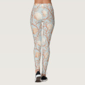 Rustikale Küste - Muscheln, Starfish, Riff (36) Leggings (Rückseite)