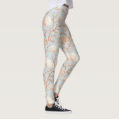 Rustikale Küste - Muscheln, Starfish, Riff (36) Leggings (Rechts)