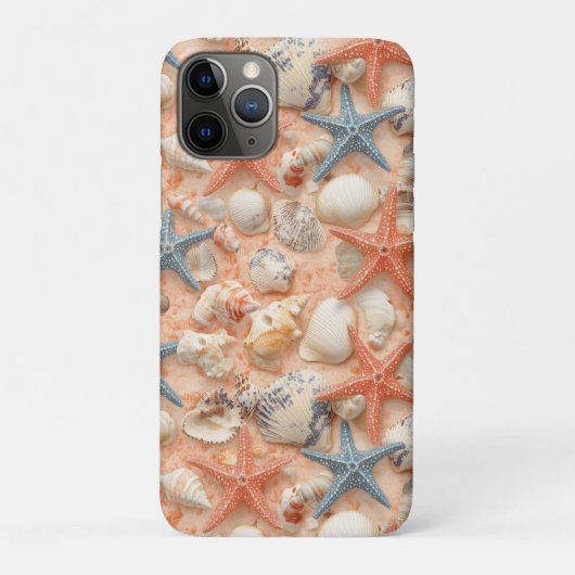 Rustikale Küste - Muscheln, Starfish, Riff (8) Case-Mate iPhone Hülle (Rückseite)