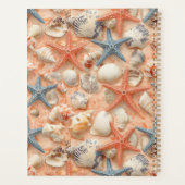 Rustikale Küste - Muscheln, Starfish, Riff (8) Planer (Rückseite)