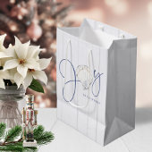Rustikale Küste Weihnachten Seashell Joy Mittlere Geschenktüte