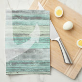 Rustikale Küstendekoration Geschirrtuch (Viertel Falte)