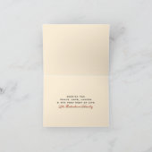 Rustikale Kwanzaa Candles Card Karte (Innenseite)